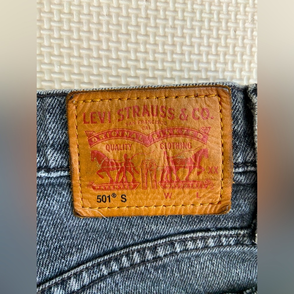 Levi's Black 501 Jeans